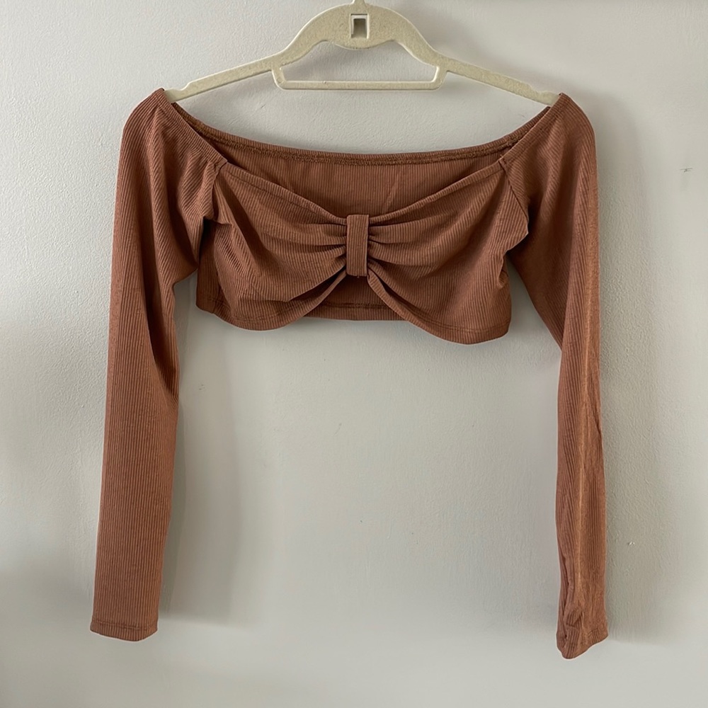 Sexy Off the Shoulder Ruched Bust Crop Top